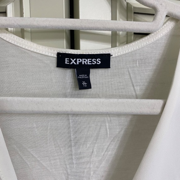 Express Button Front Blouse - Picture 2 of 6